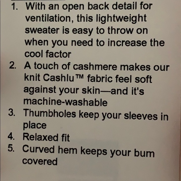 Lululemon Sweater - Picture 4 of 4